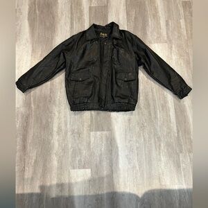 Leather and soul nwt XXL black leather jacket